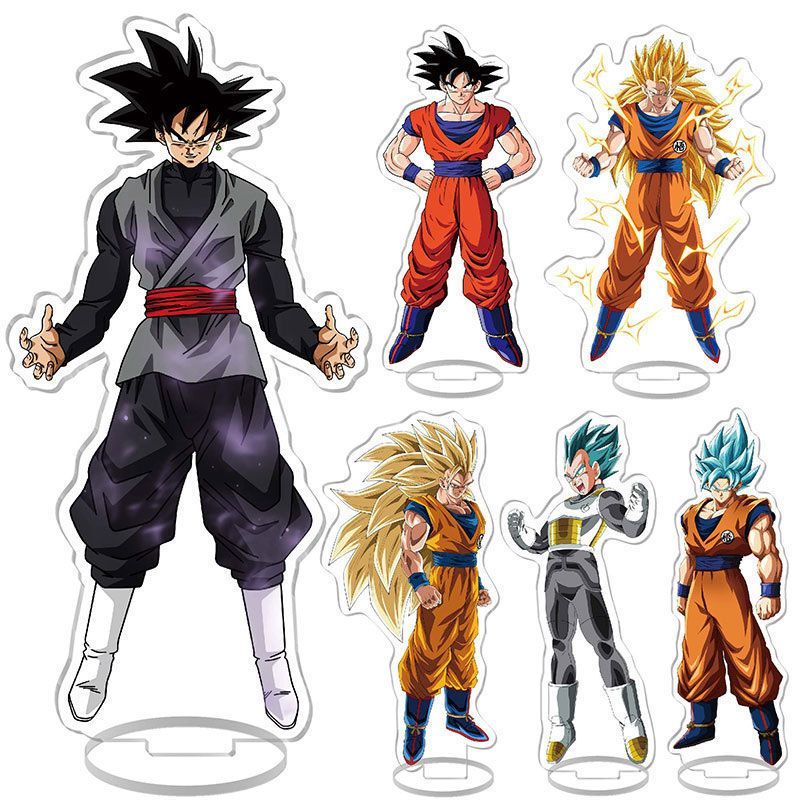 Desk Accessories - Figur Akrilik Kartun Dragon Ball yang