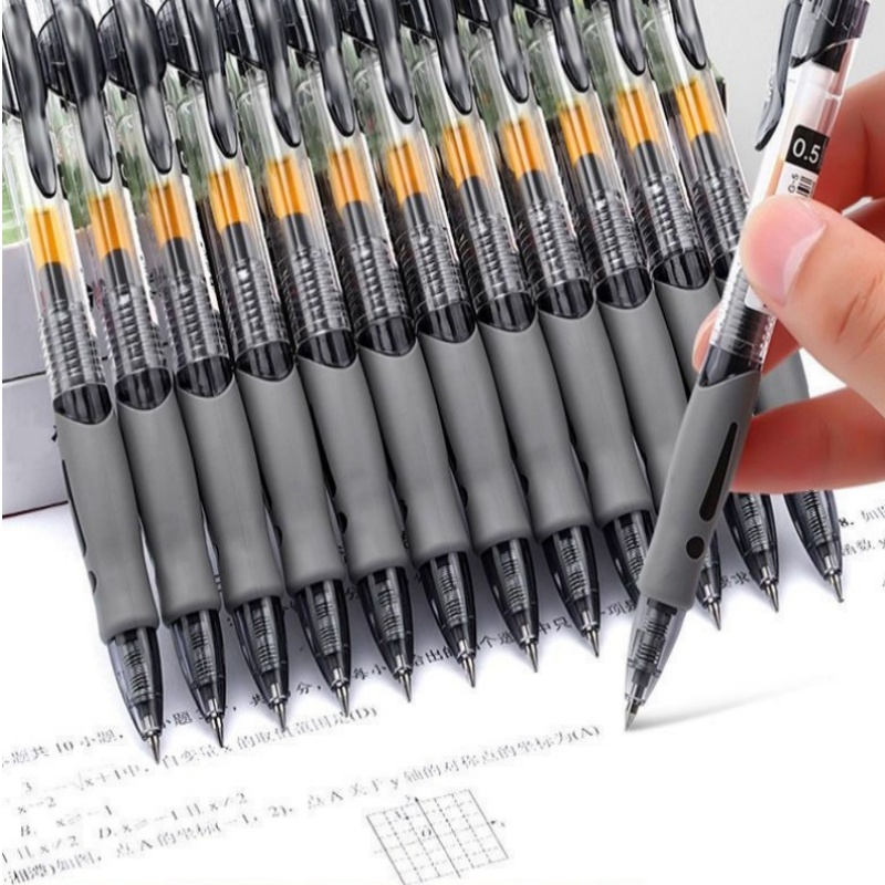 School Supplies - 13/30pcs Set Pulpen Gel Retractable Tinta