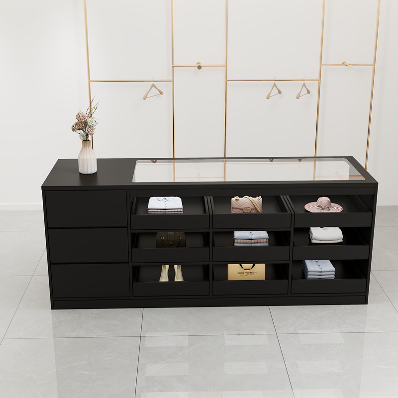 Toko Pakaian Modern dengan Des - Office Furniture ulasan dan harga