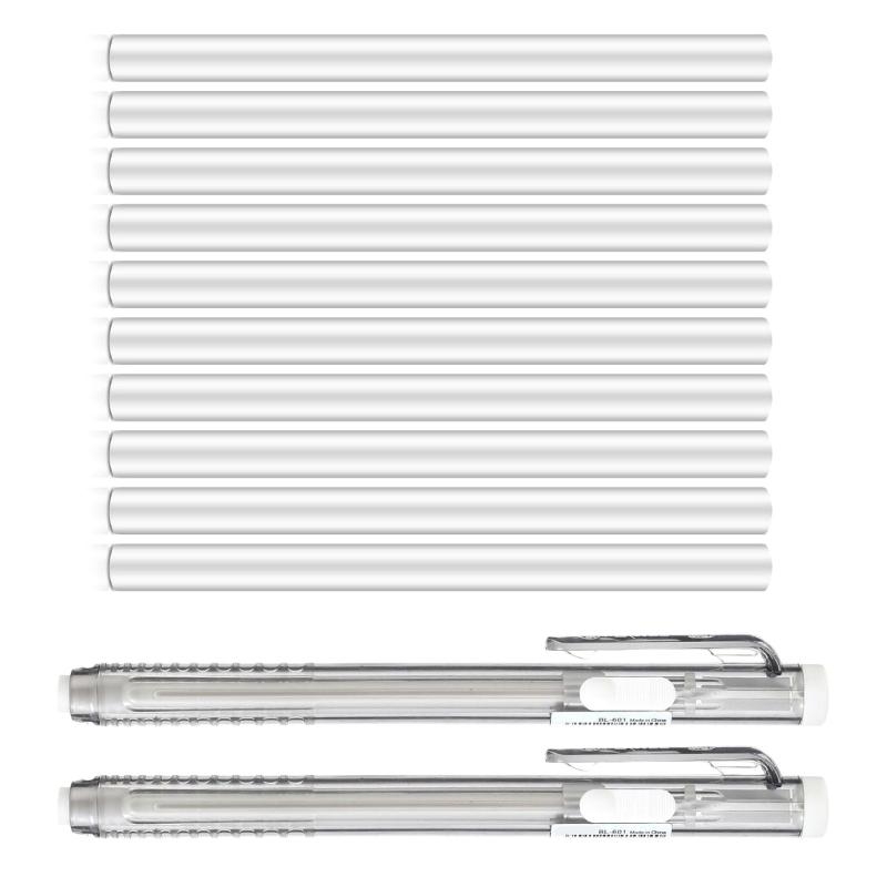 12x Penghapus Bentuk Pena Peng - Retractable Eraser Pen Click ulasan dan harga