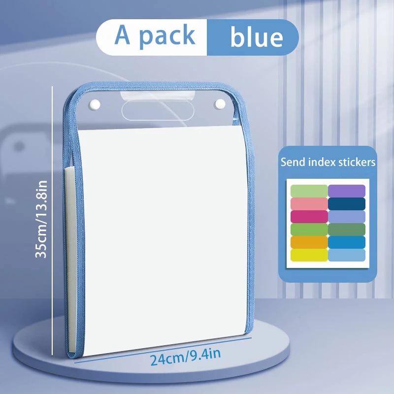 1 Paket Organizer File Vertika - Expandable Accordion File Folder 13 Pockets ulasan dan harga