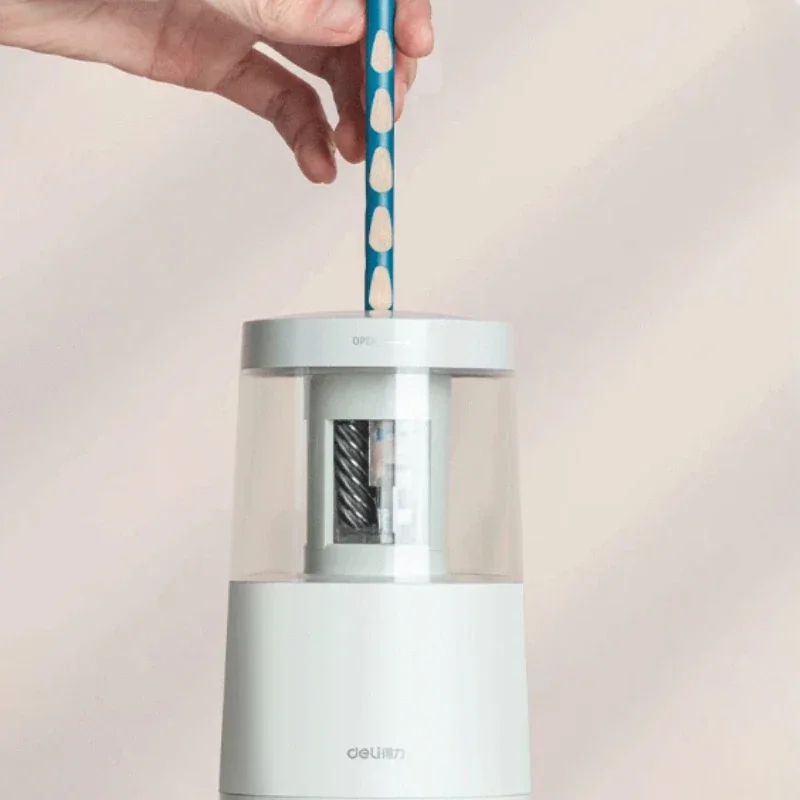 Pengasah Pensil Elektrik Deli, - Electric Pencil Sharpener Usb ulasan dan harga
