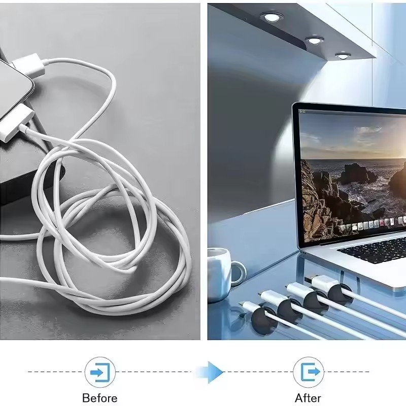 5/50 buah Pengatur Kabel Mini, - Desk Accessories ulasan dan harga
