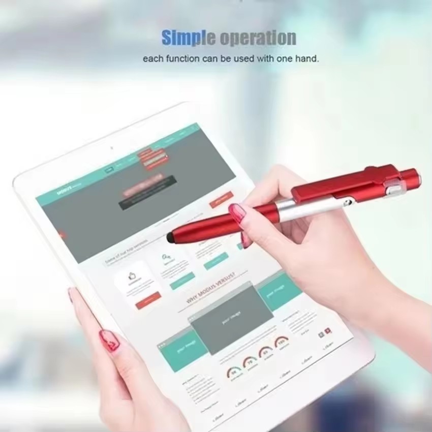 Pena Bolpoin Multifungsi 4-in- - School Supplies ulasan dan harga
