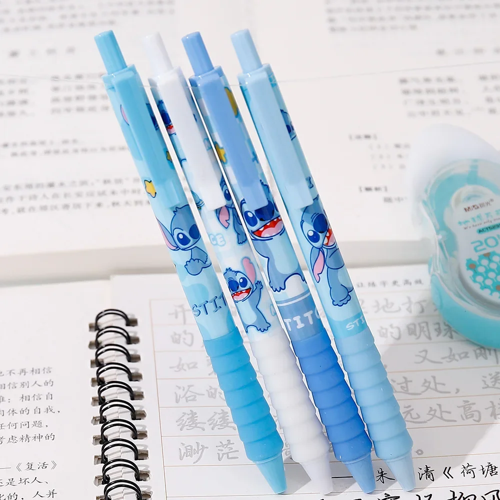 Aniime 4Pcs Stitchss Pena Gel  - School Supplies ulasan dan harga