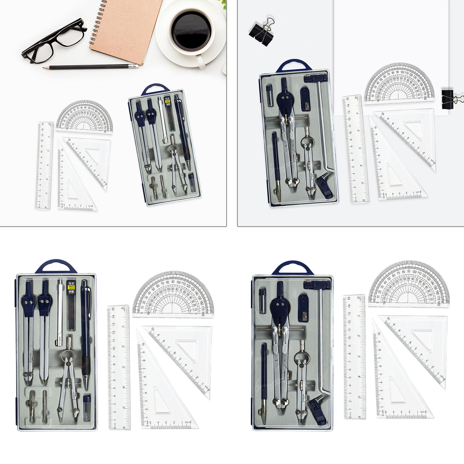Set Geometri Alat Geometri Ese - Math Geometry Set With Compass ulasan dan harga