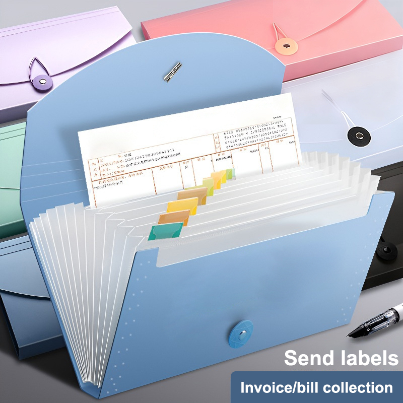 13 Folder File Ekspansi Saku,  - Expandable Accordion File Folder 13 Pockets ulasan dan harga