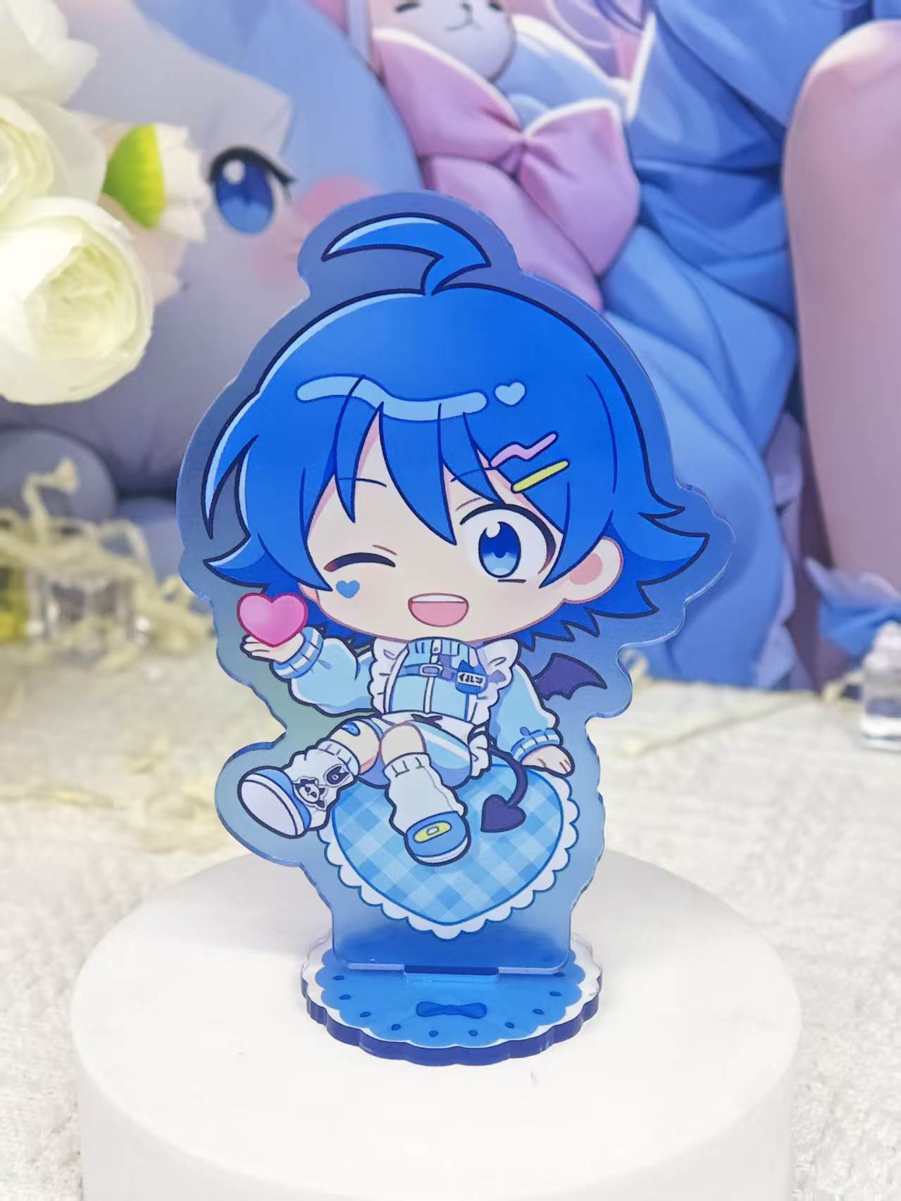 Set Figur Akrilik Gaya Pelayan - Desk Accessories ulasan dan harga
