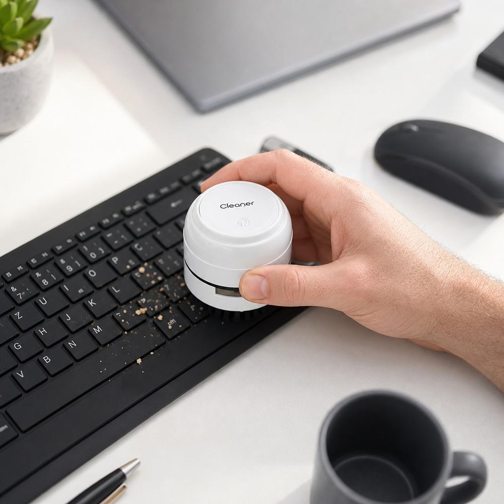 Penyedot Debu Mini Nirkabel un - Mini Desktop Vacuum Cleaner For Eraser Dust ulasan dan harga