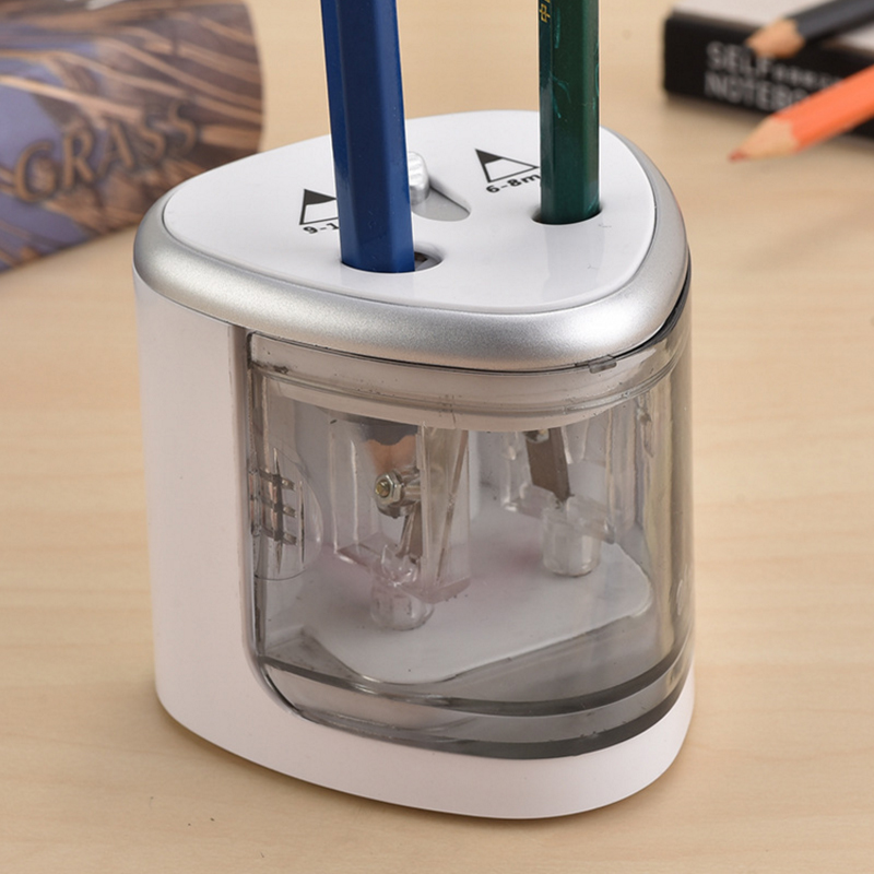 Rautan Pensil Otomatis Dua Lub - Electric Pencil Sharpener Usb ulasan dan harga