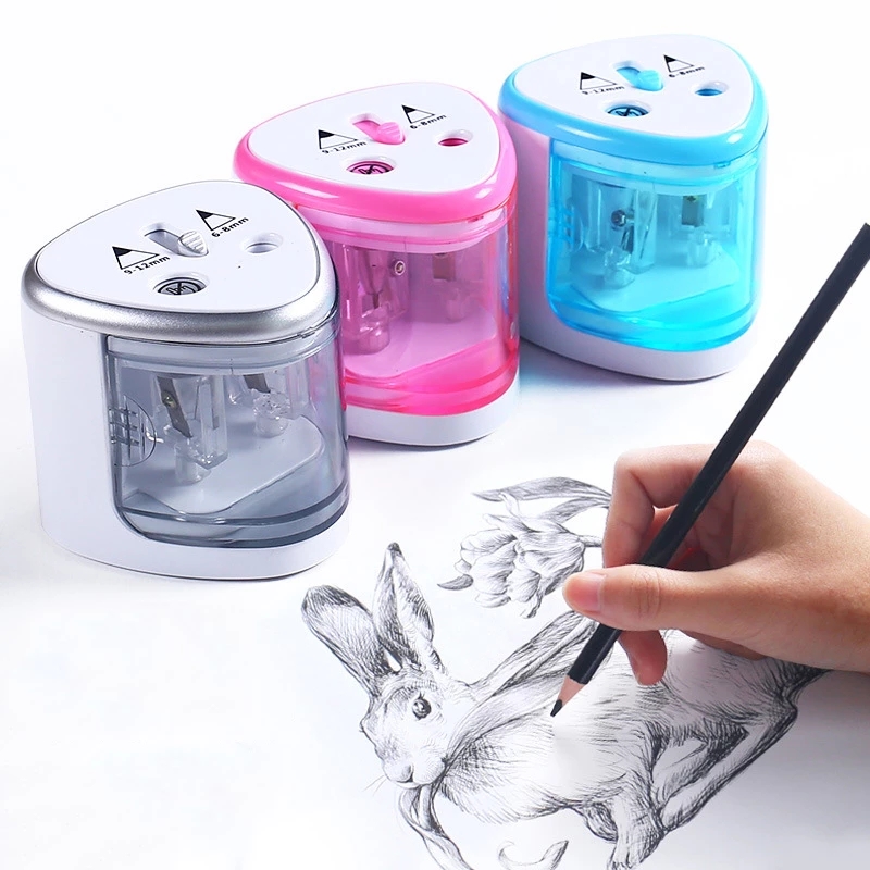 Rautan Pensil Otomatis Dua Lub - Electric Pencil Sharpener Usb ulasan dan harga