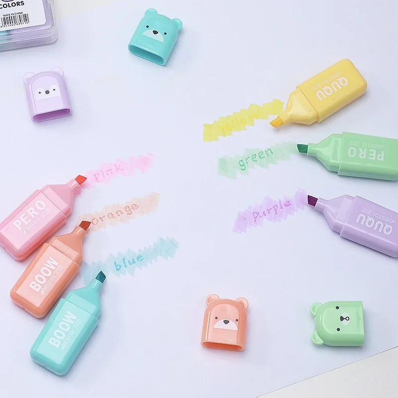 Set Spidol Stabilo Berbentuk B - Pastel Highlighter Set Double Ended ulasan dan harga